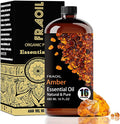 Amber Essential Oil, Amber Oil 16 Fl Oz 480ML for Diffuser Humidifier Yoga Cleaning DIY Candle Soap Making Essential Oils