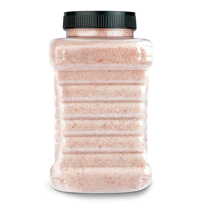 Good Tierra Himalayan Pink Salt in Jar - Extra-Fine Grain - 5 lb.