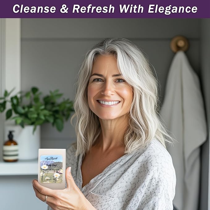 Aqua Elegante Spa Basket For Women - Deluxe Bath Set with Wash, Bubble Bath, Lotion, Salts, Body Scrub, Towel, Shower Puff, Bathbombs, Reusable Basket, Gifts for Mom, Wife, Her - Lavender & Chamomile