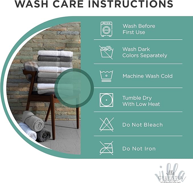 100% Cotton Wash Cloth for face & Body Set of 12, (12 x 12 inches) Sustainable, Soft, Highly Absorbent, Combed Cotton Wash Cloths Pack of 12 for Hotels, Spa, Bathroom, Dorm, Teal