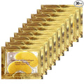 Under Eye Patches - 30 Pairs 24K Gold Moisturizing Under Eye Mask, Anti Aging Collagen Eye Masks Skincare Eye Patches for Puffy Eyes and Dark Circles, Gold