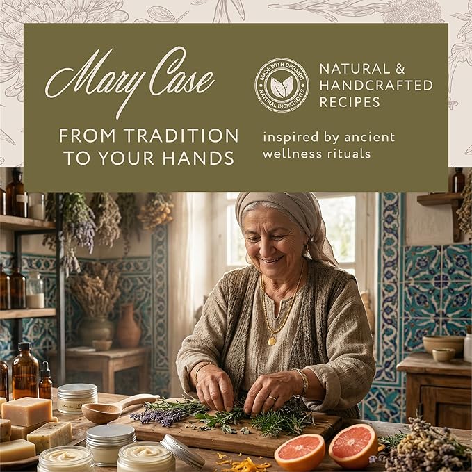 Mary Case Goat Milk Variety Bar Soap Set of 8 | Lavender, Pine Tar, Tea Tree & Charcoal Natural Soaps with Olive & Coconut Oils | Bath Soap for Men & Women | Hydrating, Nourishing