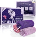 SPMKTBOZAI African Net Sponge Authentic, 3 Pieces African Exfoliating Sponge Real African Net, Shower Loofah Exfoliating Bath Sponge, Body Scrubber for Women and Men Daily Use Body Care