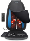 COMFIER Shiatsu Back Massager with Heat, Massage Seat Cushion for Home or Office Chair Use