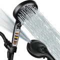 INAVAMZ Filtered Shower Head with Handheld, 9 Spray Modes 2.5GPM High Pressure Showerhead with ON OFF Pause Switch, 15 Stage Water Softener Filter for Hard Water Remove Chlorine and Harmful Substances