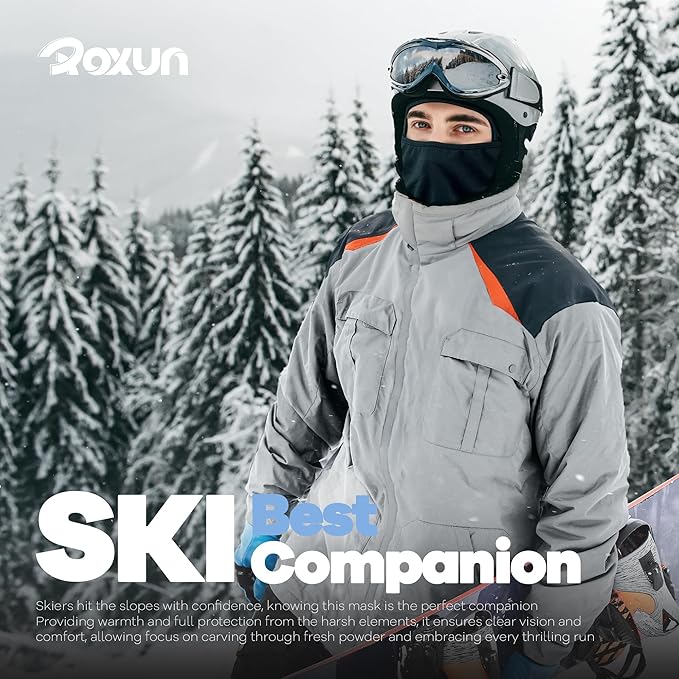 ROXUN Ski Mask Balaclava Shiesty, Motorcycle Summer Cooling Breathable UV Protector for Men/Women