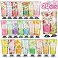 24 Pack Hand Cream Gift Set For Women, Mothers Day Gifts,Teacher Appreciation Gifts,Nurses Week Gift, Mini Hand Lotion Travel Size in Bulk for Dry Cracked Hands, Bridesmaid Gift,Party Favors