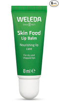 Weleda Skin Food Lip Butter, 0.27 Ounce, Plant Rich Moisturizing Lip Care with Sunflower Seed Oil, Chamomile and Calendula