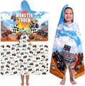 Peryiter 2 Pcs Truck Beach Towel Quick Dry Towels Swimming Bath Shower Pool Travel Trips Vacations Absorbent Soft Beach Blanket, 50 x 30 Inches