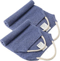 Evridwear Exfoliating Back Scrubber for Shower - Double-Sided Body Scrubber with Handles, Deep Clean, Massage & Exfoliate Back Washer for Men & Women, Invigorates Skin & Circulation