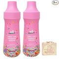 Bath & Body Works Milk Bar Birthday Cake Fragrance Booster 2-Pack with a Himalayan Salts Springs Bar Soap