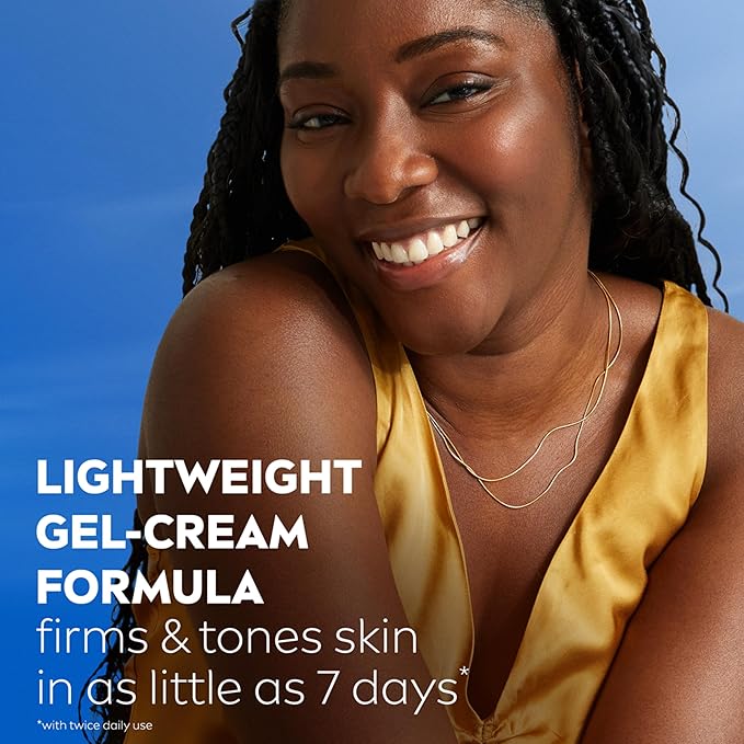 NIVEA Skin Firming & Toning Body Gel Cream with Q10, Hyaluronic Acid and Vitamin C, Mothers Day Gifts, 6.7 Oz Tube