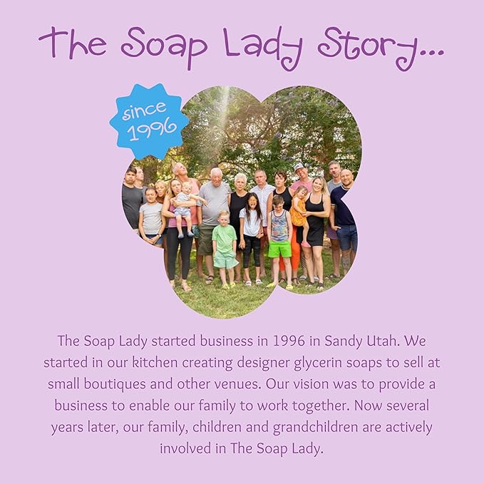 The Soap Lady Therapeutic Bath Bombs - Stop Pain, Vapor Bath, Detox, and Headache Gone - 4 Pack