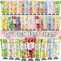 VISCOO 154 Pack Hand Cream Gifts Set for Women, Mothers Day Gifts, Teacher Appreciation Gift, Nurses Week Gift, Bulk Gifts for Women, Moisturizing Mini Hand Lotion Travel Size for Dry Cracked Hands