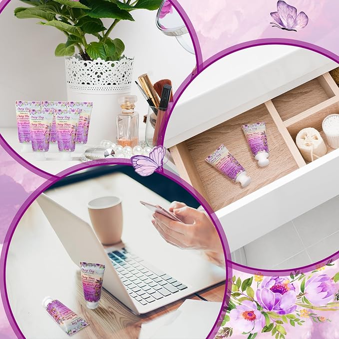 50 Pack Christian Hand Lotion Bulk Gifts for Women Mother's Day Gifts Bible Mini Travel Hand Lotion for Women Church Appreciation(Cross)