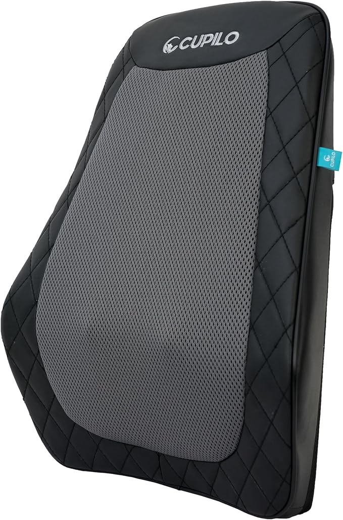 CuPiLo Back and Neck Massager, FSA Eligible HSA Store Massager for Pain Relief Deep Tissue, Heated Massage with Vibration, Massage Pillow for Neck, Back, Shoulder, Leg, Mothers Day Gifts for Mom Women