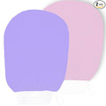 Ultra Thin Version Exfoliating Glove(2pc)-Remove Unnecessary Dead Skin and Exfoliator（Pink Purple）
