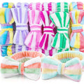 YOOVR 8pcs Spa Headband, Mothers Day Gifts Bulk, Stocking Stuffers for Teen Girls Women, Skincare Makeup Face Wash Headband, Hair Accessories, Party Favors for Adult, Easter Baskets Stuffers (Candy)