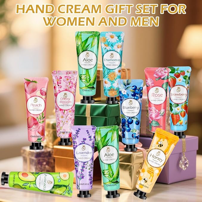 36 Pack Hand Cream Set, Hand Lotion Travel Size, Mothers Day Gifts for Mom, Teacher Appreciation Gifts, Bulk Gifts For Women Coworker, Bulk hand Cream, Mini Hand Cream, Nurse Gifts, Bridesmaid Gifts