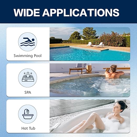DIPSTIK Phosphate Test Kit for Pool,50 Strips Phosphate Test Strip Quick and Accurate Swimming Hot Tub and Spa Water Testing