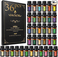 SACATR 36 Pcs Natural Essential Oil Sets,Essential Oils for Diffuser, Humidifiers, Skin Care, Massage, Fragrance Oil Scent for DIY Candle and Soap Making, Gift for Friends (36 * 5ML)