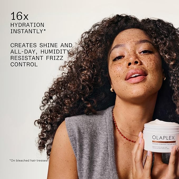 Olaplex Rich Hydration Mask: Cuticle Sealing Mask | Hydrate & Control Frizz | For Dry or Medium to Coarse Hair, 200 ml / 6.7 Fl Oz