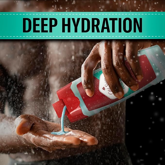Old Spice Moisturizing Body Wash for Men, Hydro Wash, 2-in-1 Long Lasting Scent & Powerful Hydration to Fight Dry Skin, 24/7 Shower Fresh, Pure Sport Plus Scent, 16 oz