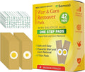 Samsali Wart Corn Remover Pads for Feet: 42 Pack Salicylic Acid Extra Strength Bandages for Plantar Warts Corns Small Callus on Feet Hands Toes - Safe Effective Treatment for Adults Teens
