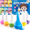 Kids Bath Bomb Potions, 6 Pack Non-Toxic Fizzy Bubble Bath Explosions, Colorful Burst Bath Potions for Kids, Scientific & Magical Bath Time Buddy, Fun & Educational Bubble Bath