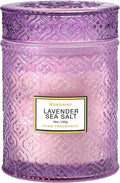 Lavender Scented Candle, 19oz Large Soy Wax Aromatherapy Candle, Lavender Sea Salt Luxury Glass Jar Candle for Home Decor, Relaxation Gifts for Women