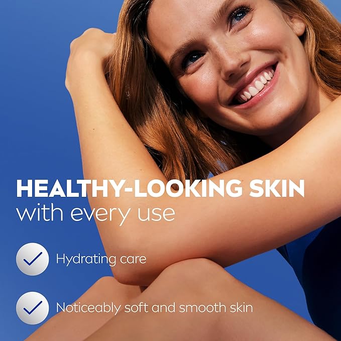 NIVEA Original Moisture Body Lotion with Vitamin E,48-Hour Body Moisturizer for Normal to Dry Skin,16.9 Fl Oz Pump Bottle, (Pack of 2)