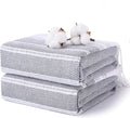 2 Packs Cotton Turkish Beach Towels Quick Dry Sand Free Oversized Pool Bath Swim Towel Extra Large Xl Big Blanket Adult Travel Essentials Cruise Accessories Must Haves Clearance Vacation Stuff