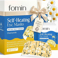 FOMIN Steam Eye Mask for Mothers Day - 20 Pack - Chamomile - Self Heating Warm Compress for Dry Eyes, Heated Eye Mask for Sleep, Puffiness & Dark Circles Relief, Spa Relaxation Gifts for Mom