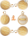 Natural Loofah Exfoliating Face Scrubber,Shower loofah Facial Scrubber exfoliating Pads for Women and Men,Made with Biodegradable Shower loofa Sponge,for Face that Gets You Clean(6 PC)