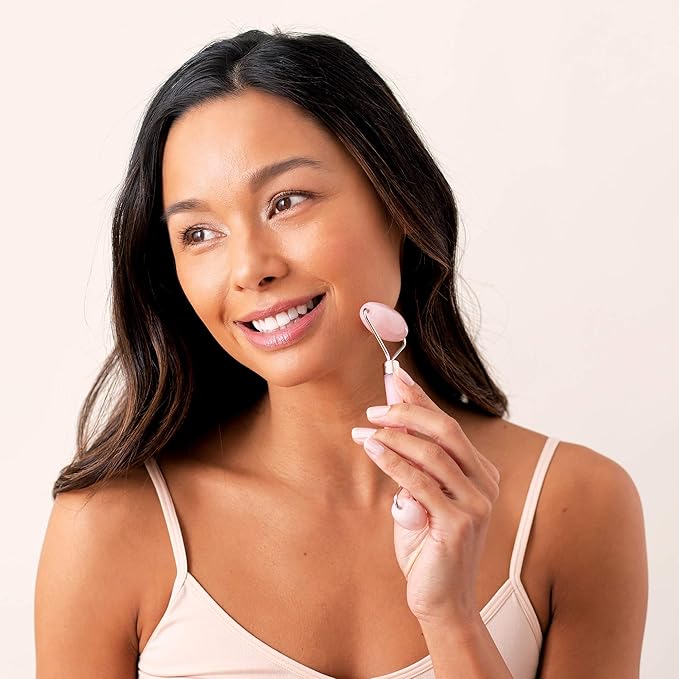 Rose Quartz Facial Roller (Pack of 2)