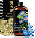 Blue Lotus Essential Oil, Blue Lotus Oil 16 Fl Oz 480ML for Diffuser Humidifier Yoga Cleaning DIY Candle Soap Making Essential Oils