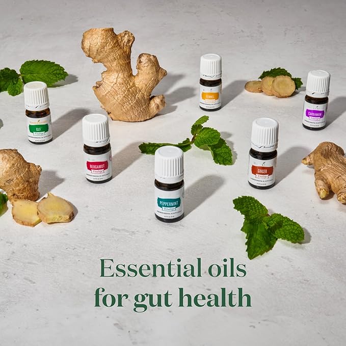 Young Living Essential Oil Blend | Refreshing & Soothing Aroma | 100% Pure Essential Oil for Home, Work, & Personal Use | Peppermint Vitality | 5 ml
