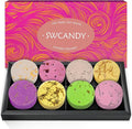 SWCANDY Shower Steamers Aromatherapy Teen Girl Gifts Trendy Stuff Travel Essentials for Women 8 Pcs Natural Essential Oils, Stress Relief Relaxation Home Spa Experience