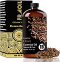 Clove Essential Oil, Clove Oil 16 Fl Oz 480ML for Diffuser Humidifier Yoga Cleaning DIY Candle Soap Making Essential Oils