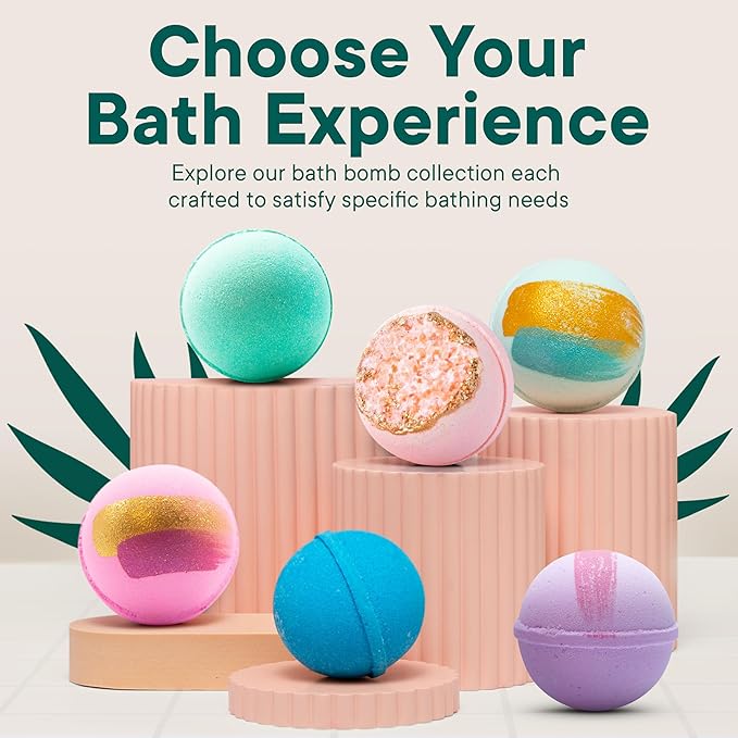 Latika Pink Topaz Bath Bomb - Pink Amber, Vanilla, Orchid and Jasmine Petals for Skin Nourishment