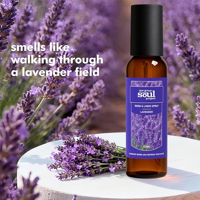 Room Spray, Lavender, Eucalyptus, Vanilla, Long Lasting Room Air Fresheners for Home, Concentrated Room Spray, Home Fragrance Spray, Odor Eliminator, 12.18 fl oz