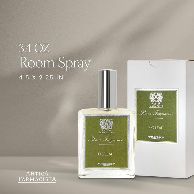 Antica Farmacista Room Spray - Elegant House Spray - Long-Lasting, Room Fragrance - Luxury Gift for Housewarming - Fig Leaf, 3.4 fl oz