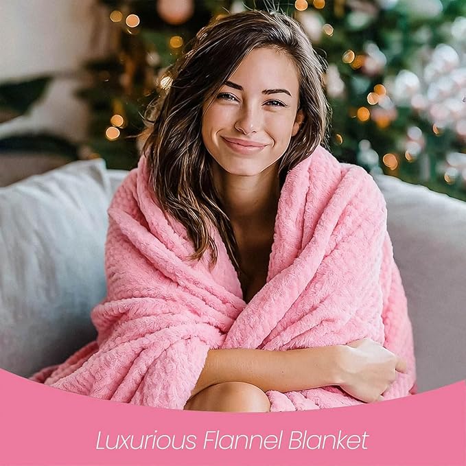 BodyRefresh Mothers Day Gifts for Mom, Birthday Gifts for Women Gift Baskets Self Care Package Gift Set With Blanket Get Well Soon Gift for Her Birthday Gift Ideas Spa Set for Grandma Adult Wife