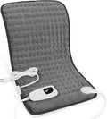 Deepsoon Heating Pad,Electric Heating Pads for Back,Neck,Moist Heating Pad for Abdomen Shoulder Knee Legs,Dry/Moist Heat&Auto Shut Off,Mother's Day Birthday for Men and Women,Dark Gray,24x12 Inch