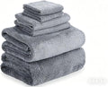 MaopaoBeauty Bath Towels Set for Home Bathroom (Grey)