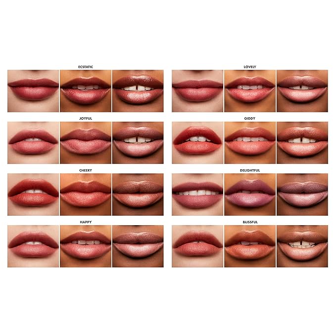 e.l.f. Hydrating Core Lip Shine with Shea Butter & Vitamin E, Tinted Lip Balm for A Smooth, Glossy Finish & Long-Lasting Moisture, Joyful Pink Rose