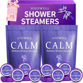 Lavender Shower Steamers Aromatherapy with Essential Oil - 12 Pack Birthday Gifts for Women Mom, Mothers Day Gifts for Mom Wife Grandma from Daughter, Home Spa Relaxation Self Care