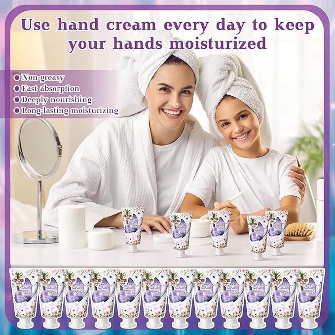 50 Pack Christian Hand Lotion Bulk Gifts for Women Mother's Day Gifts Bible Mini Travel Hand Lotion for Women Church Appreciation(Butterfly)