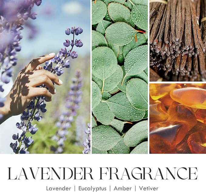 AOOVOO Candle - 9oz Soy Wax Candle, Lavender Scent - Thank You Gift for Women, Men, Mom, Coworkers, Nurse, Clients - Employee, Teacher, Boss Appreciation