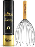 ZERAZOW® Scalp Massager with 32-Prong, Head Massager Scalp Massage Tool for Relaxation, Beech Wood Head Scratcher, Scalp Scratcher for Head Massage, Scalp Stimulator, Mother’s Day Gifts for Women/Men